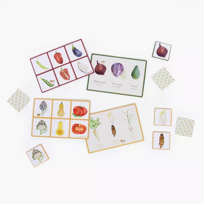 Moulin roty - Mon Loto Mémo des légumes -3 ans +
