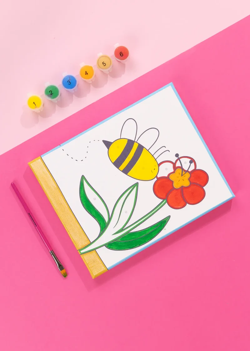 Bugs World Paint-by-Numbers– Beginners(Age 3–5)