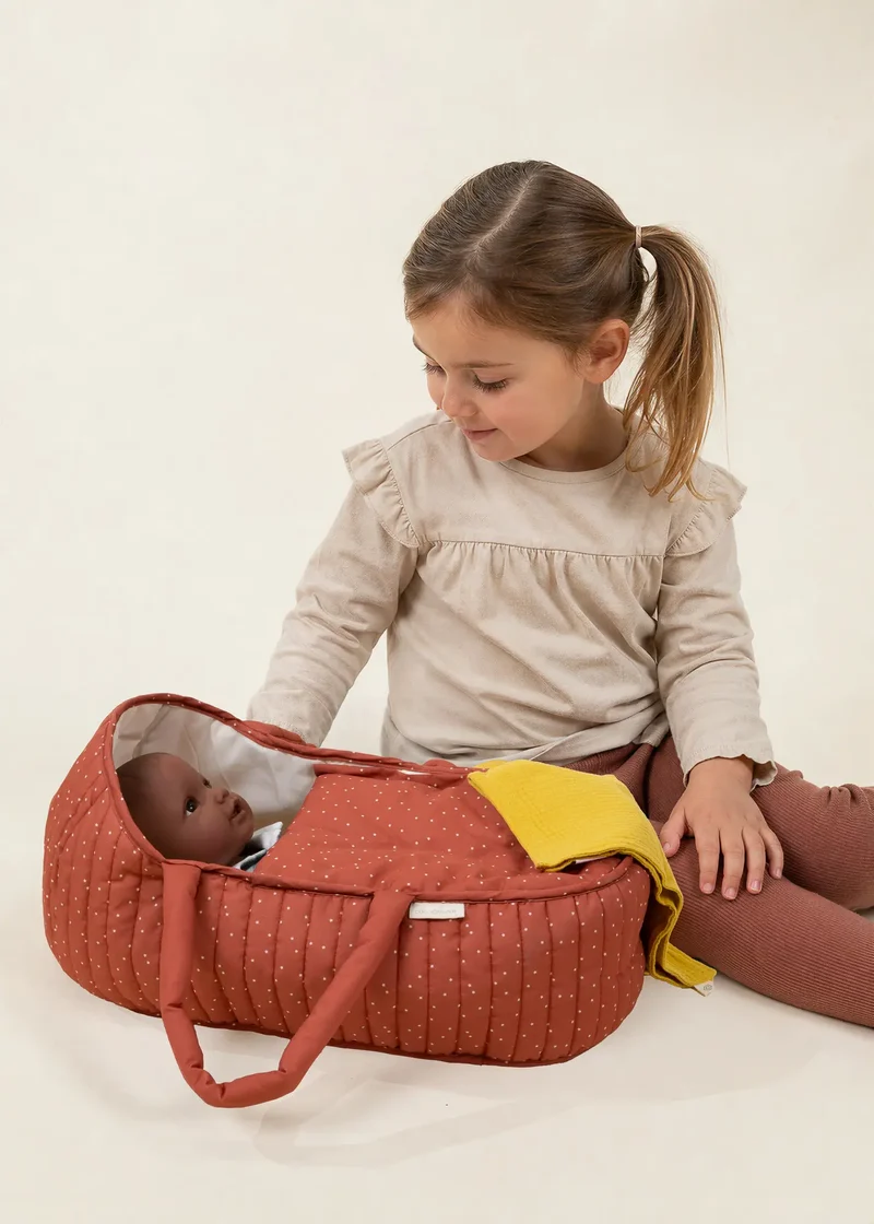 Doll Moses Basket - Fresa
