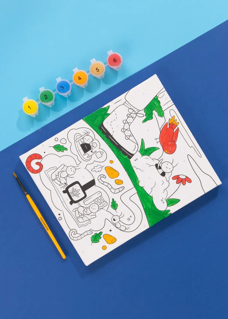 Bugs World Paint-by-Numbers–Expert Level(Age 8–12)