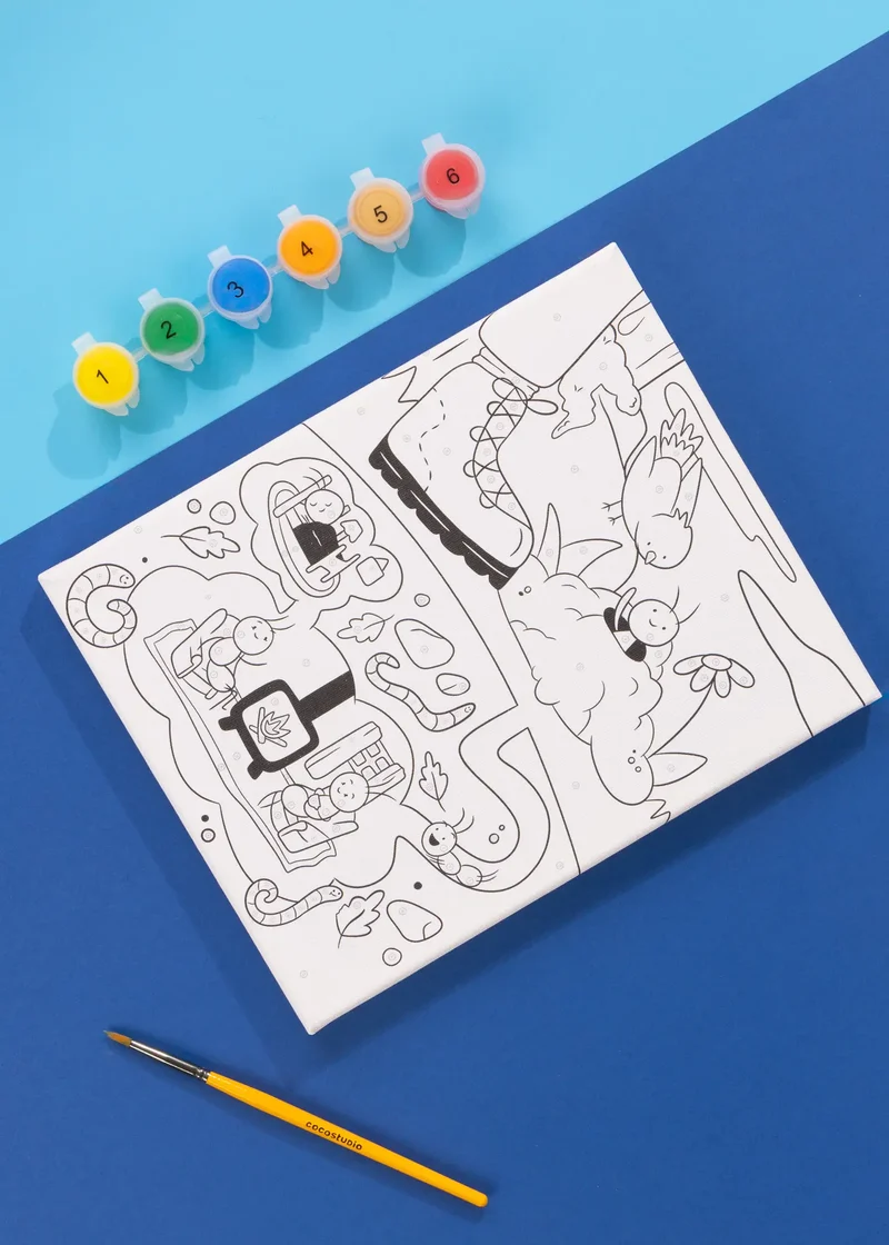 Bugs World Paint-by-Numbers–Expert Level(Age 8–12)