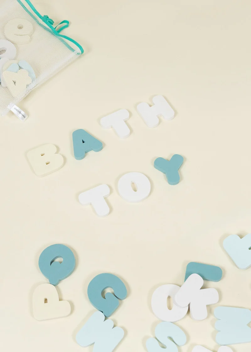 EVA Foam Bath Playset - Letters & Numbers (36 Pcs)