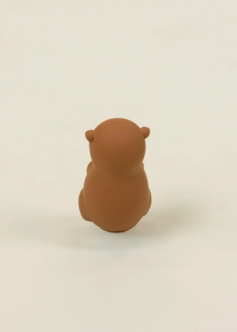 Natural Rubber Baby Teether & Bath Toy - Otter