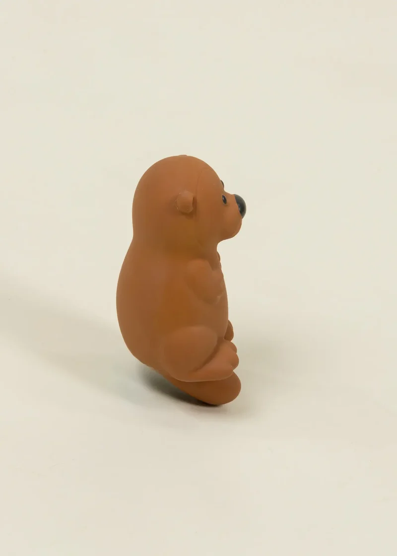 Natural Rubber Baby Teether & Bath Toy - Otter