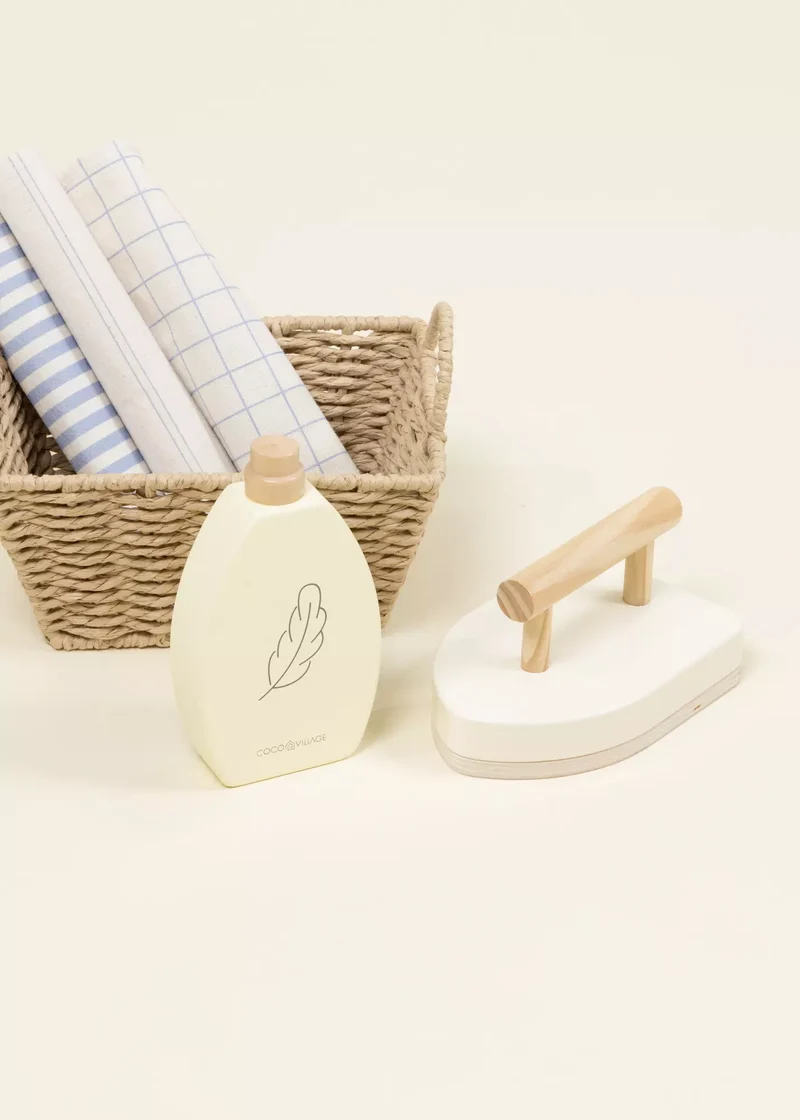 Wooden Ironing Playset