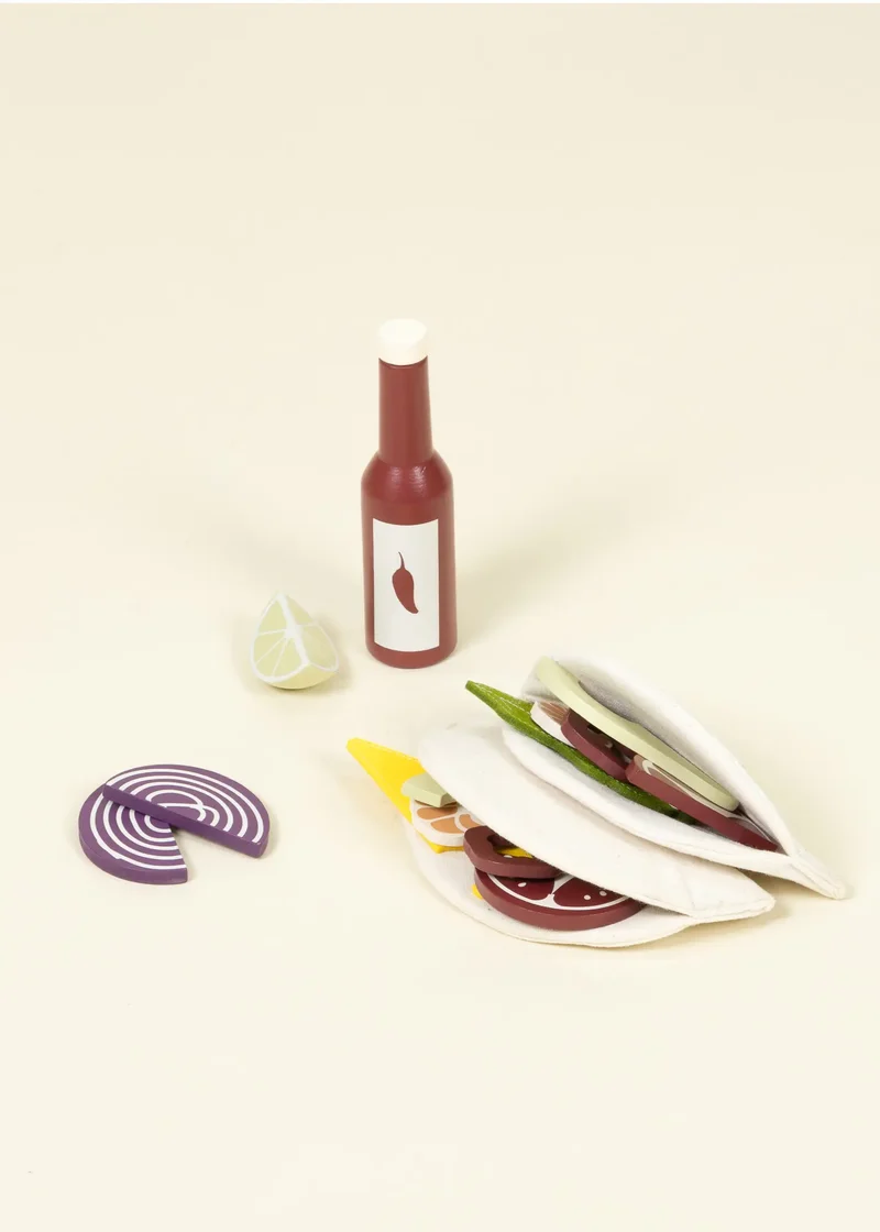 Wooden Tacos Playset