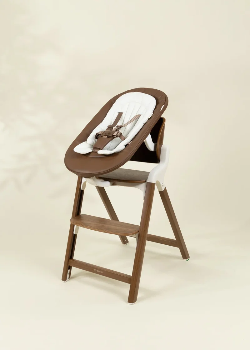3-in-1 Evolving Coco Chair – Macramé & Walnut