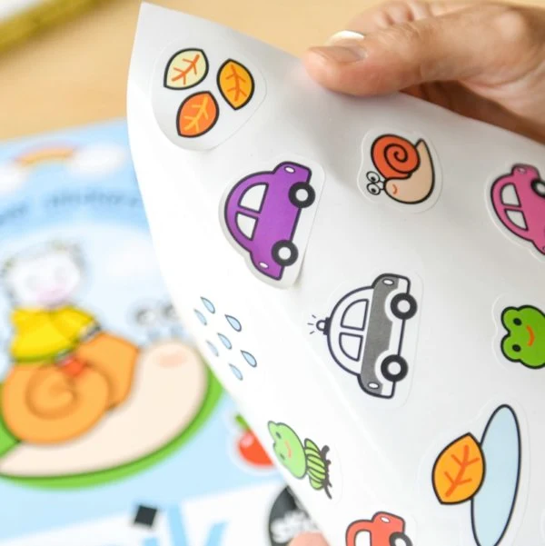 Stickers gommettes bébé - Animaux