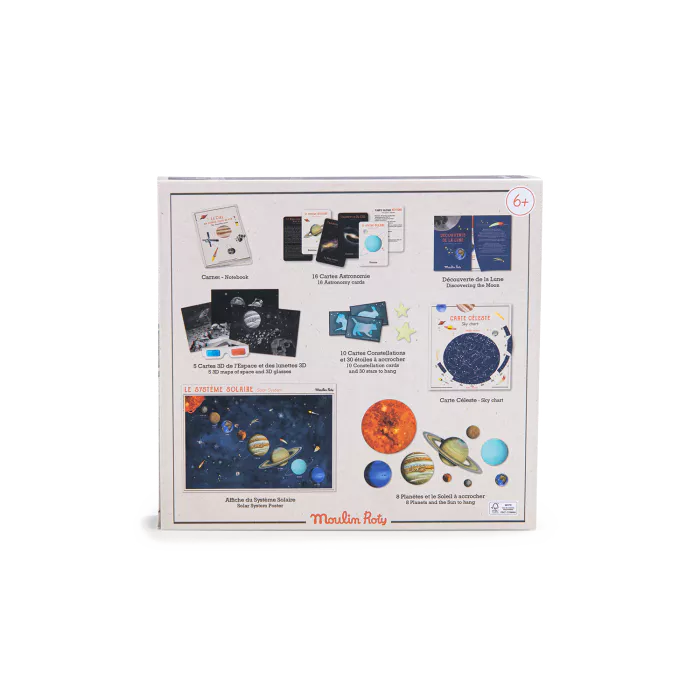 Moulin roty - coffret découverte de l'espace - 6 ans +