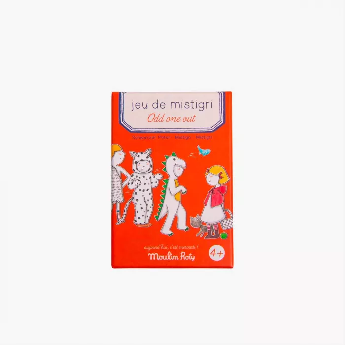 Moulin roty - jeu de mistigri - jeu de cartes - aujourd'hui c'est mercredi - 3 ans+