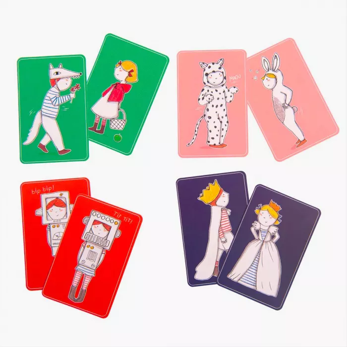 Moulin roty - jeu de mistigri - jeu de cartes - aujourd'hui c'est mercredi - 3 ans+