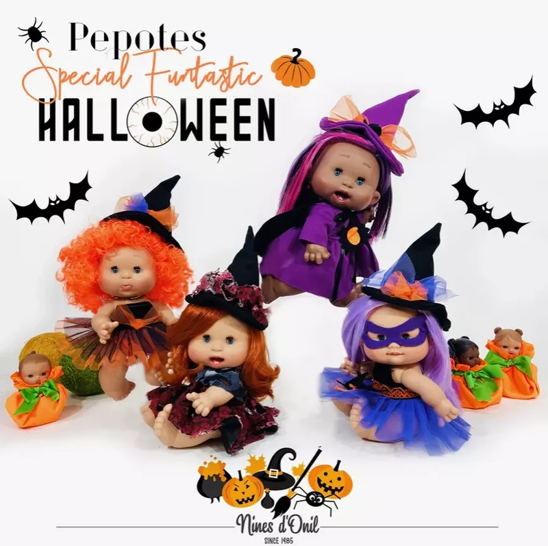 Poupée sorcière d'halloween