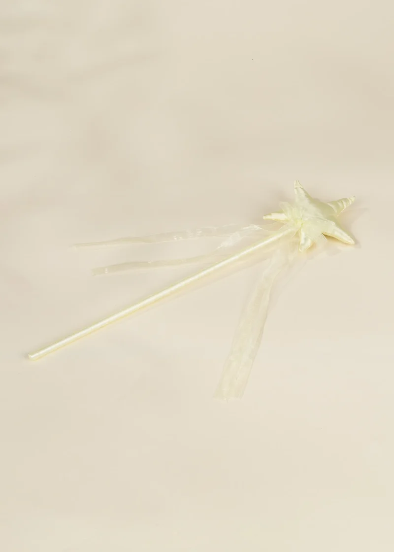 Role Play Dress-Up Gelato Star Wand with Ribbon