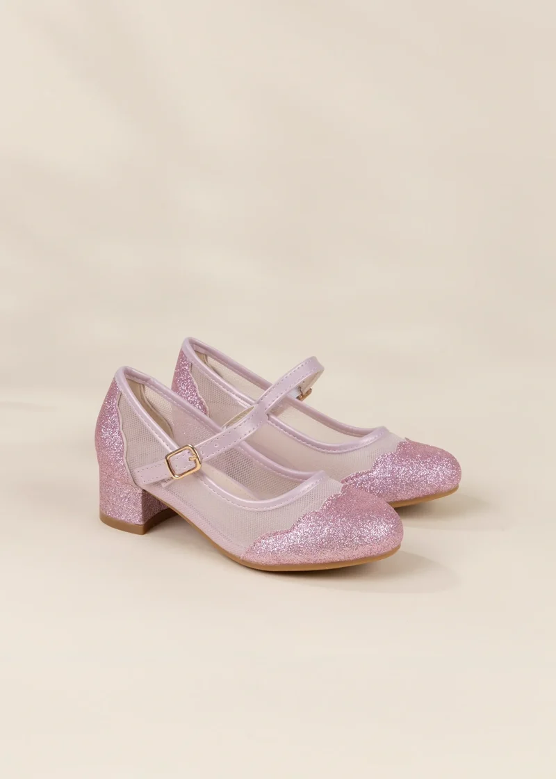 Role Play Pink Mary Jane Heel Shoes