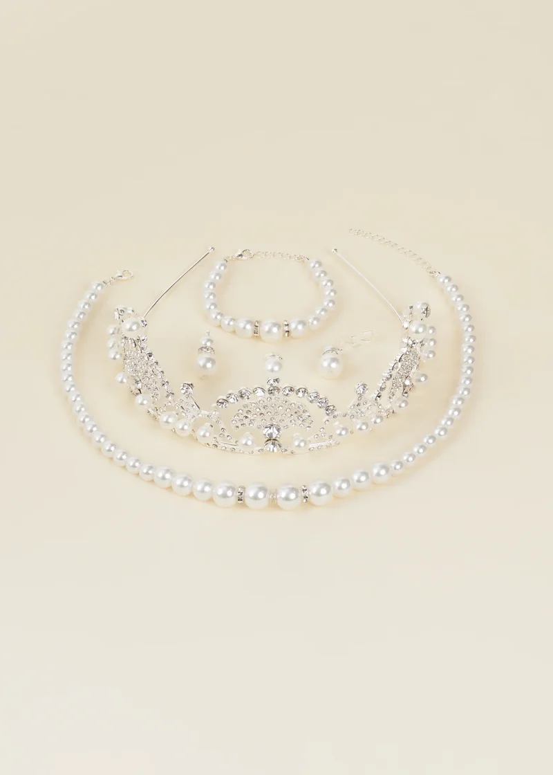 Role Play Pearl Princess Jewelry Set
