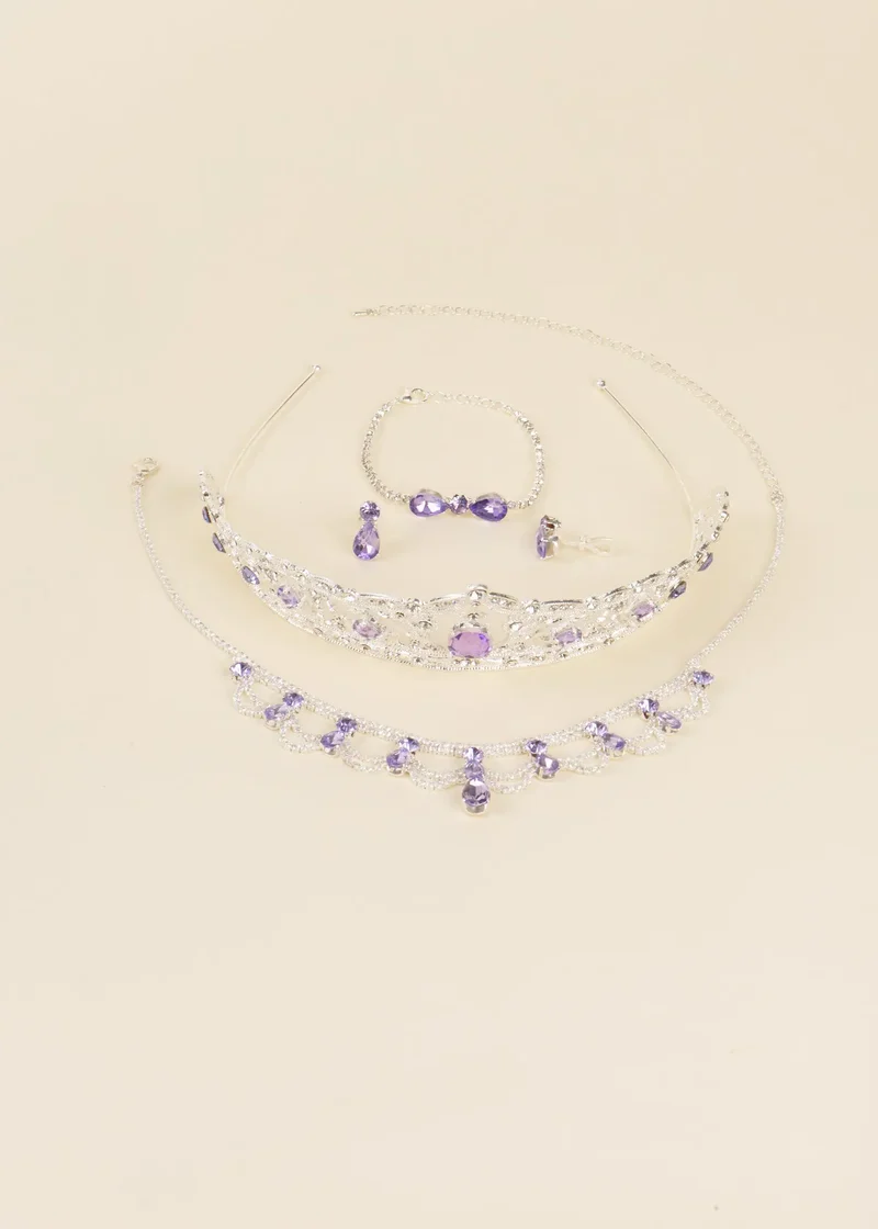 Role Play Imperial Crown Jewelry Set – Mauve