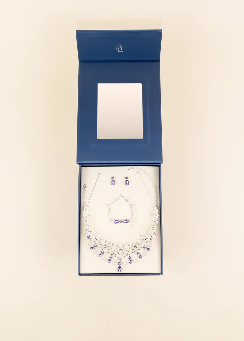 Role Play Imperial Crown Jewelry Set – Mauve