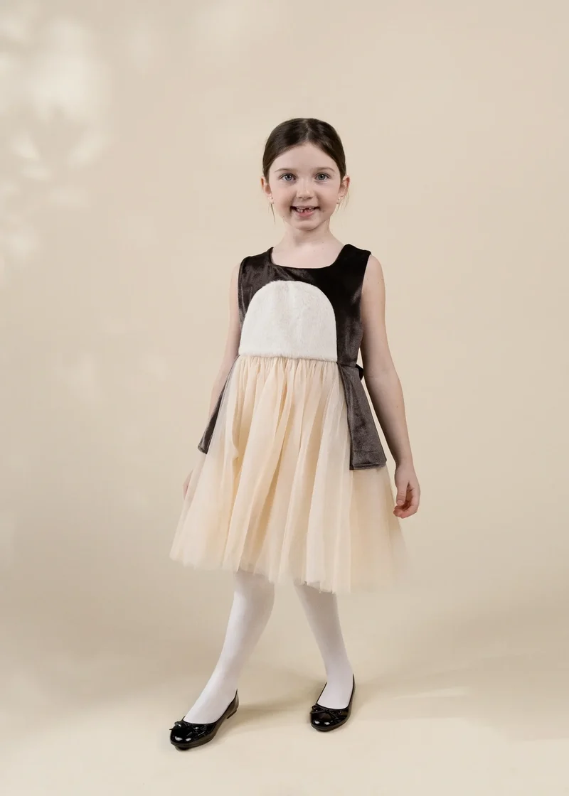 Role Play Dress-Up Cotton and Tulle Animal Dress