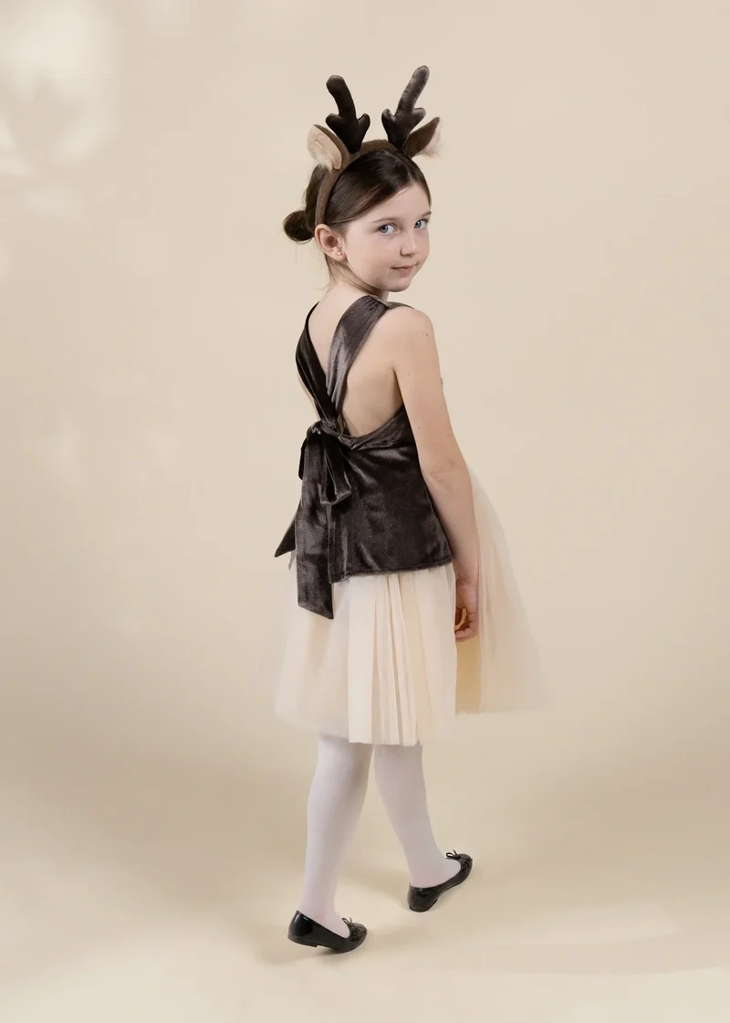 Role Play Dress-Up Cotton and Tulle Animal Dress