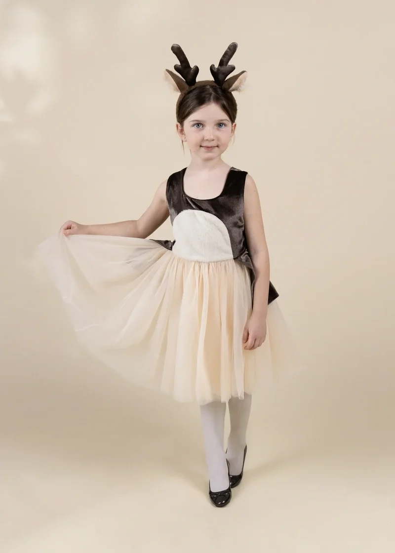 Role Play Dress-Up Cotton and Tulle Animal Dress