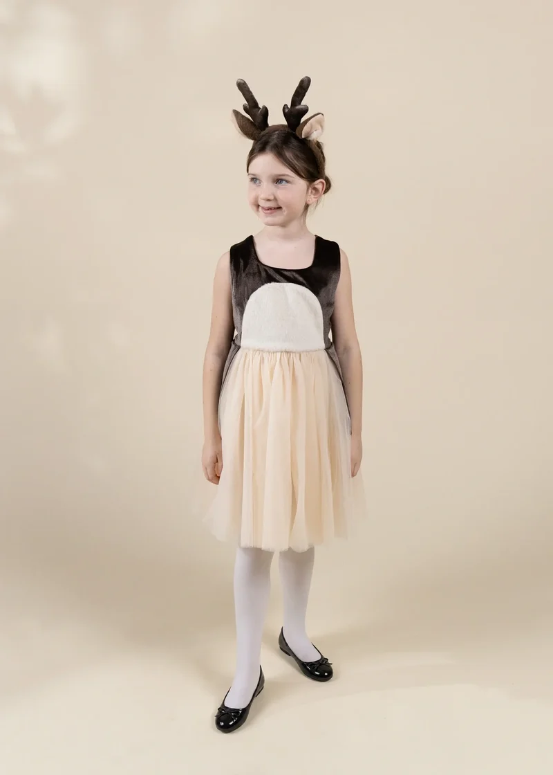 Role Play Dress-Up Cotton and Tulle Animal Dress