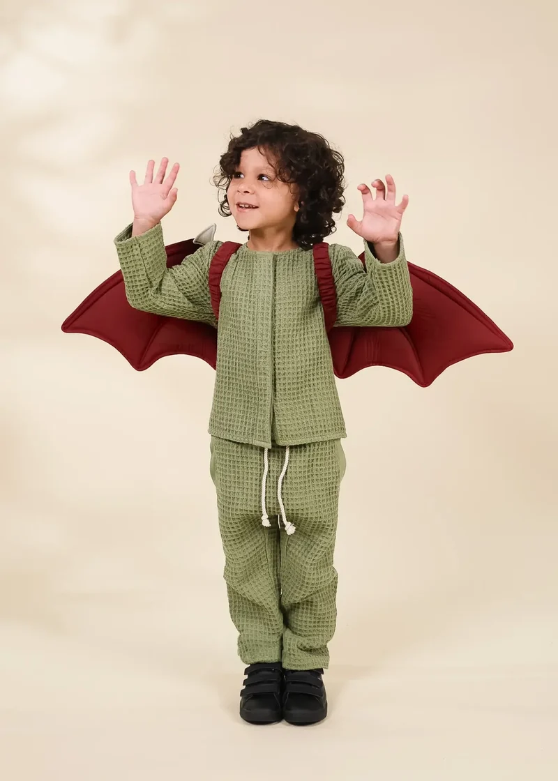 Role Play Dress-Up Quilted Dragon Wings