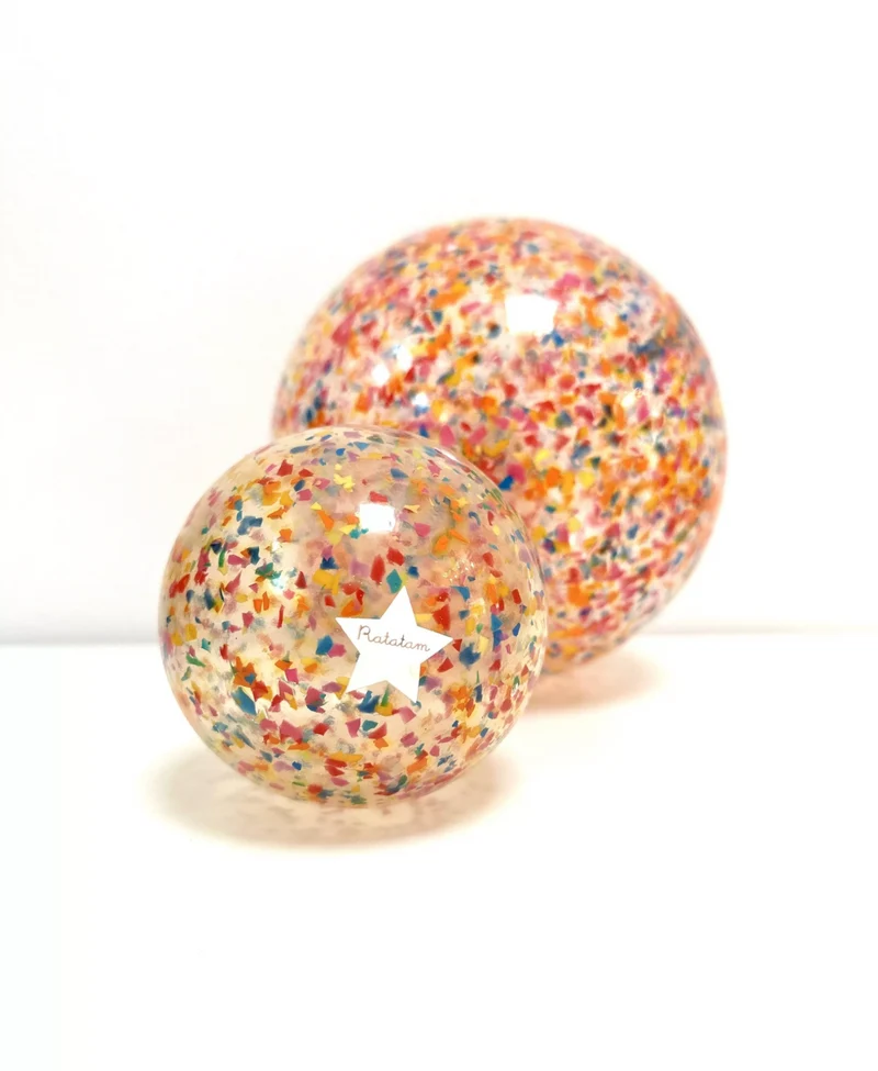Ballon confettis | Multicolore | 10cm