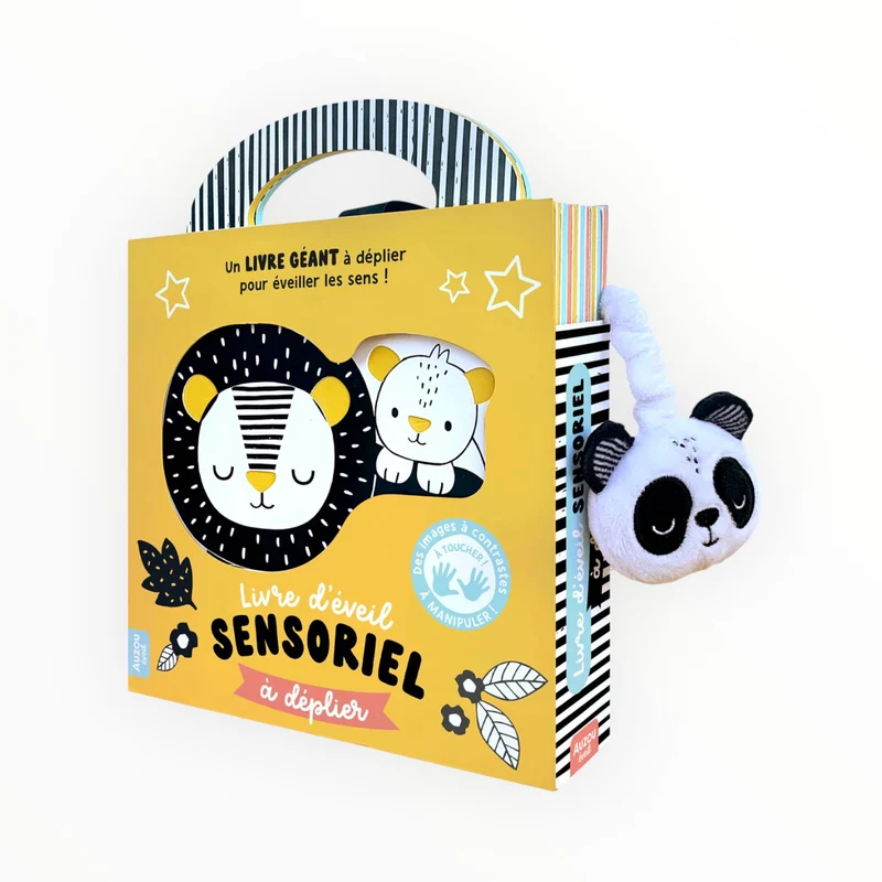 Livre à déplier | Noir et blanc
