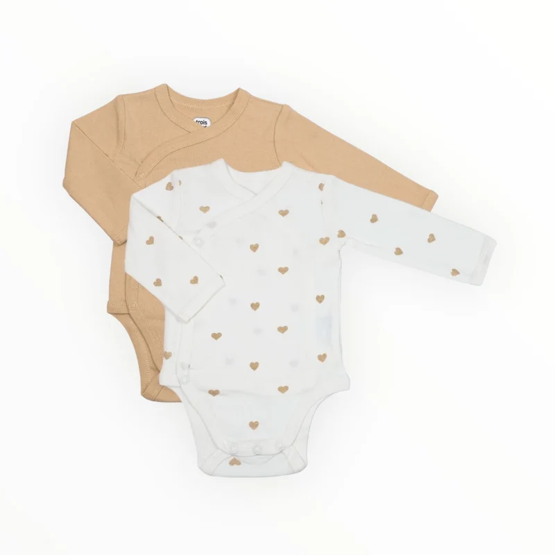 Lot de 2 body | Coeurs
