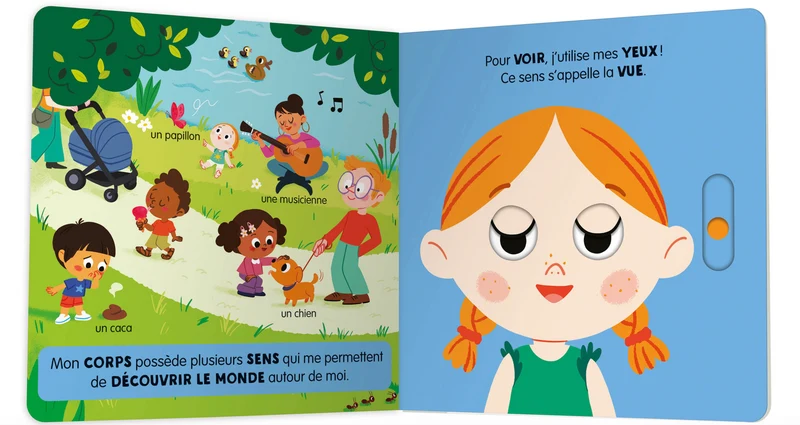 Livre anim'agier | Les 5 sens