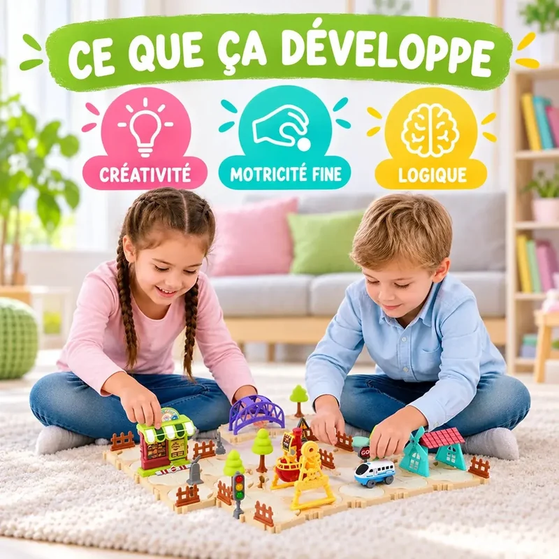 Circuit Train - Parc d'Attractions Modulaire