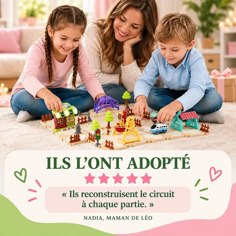 Circuit Train - Parc d'Attractions Modulaire