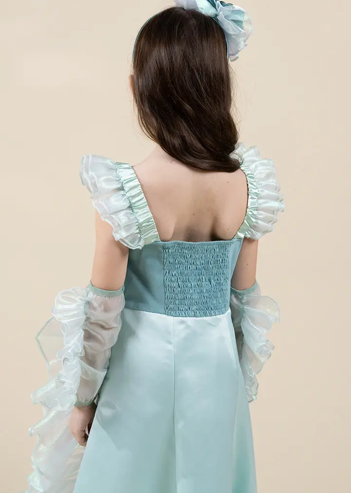 Iridescent Mermaid Play Costume with Headband