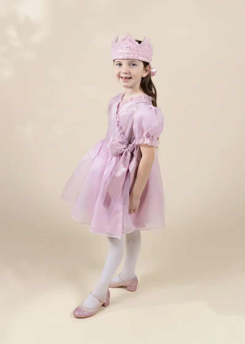 Dream Princess Dress with Crown Play Costume