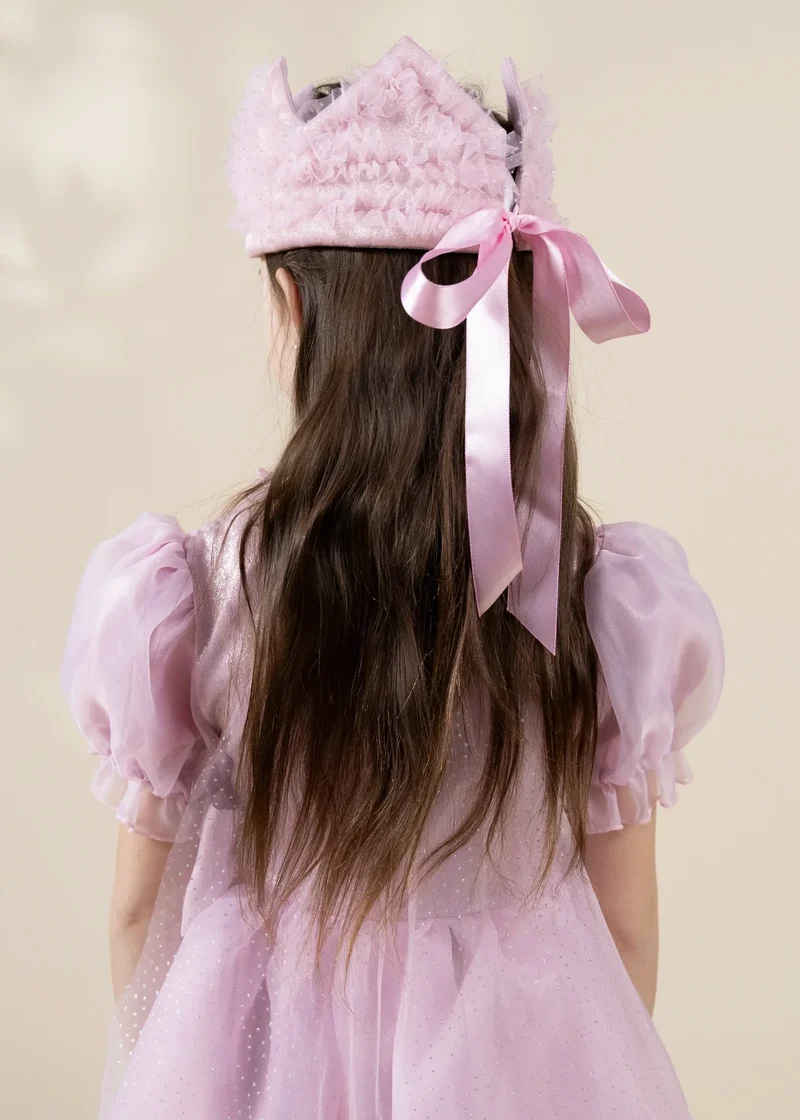 Dream Princess Dress with Crown Play Costume