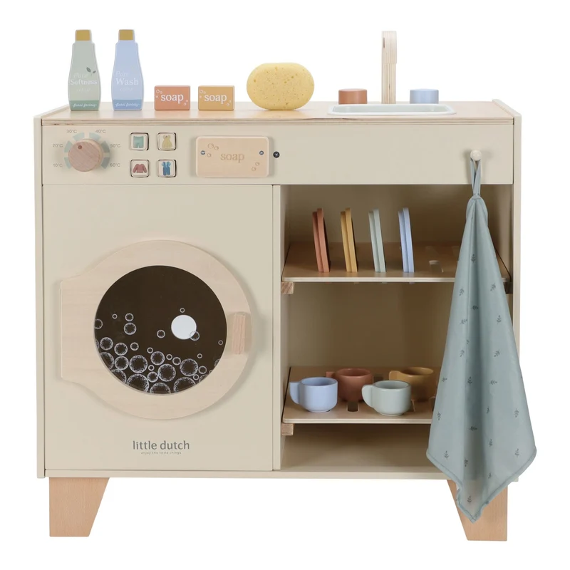 Houten wasmachine – Essentials - Limited edition