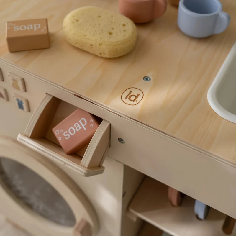 Houten wasmachine – Essentials - Limited edition