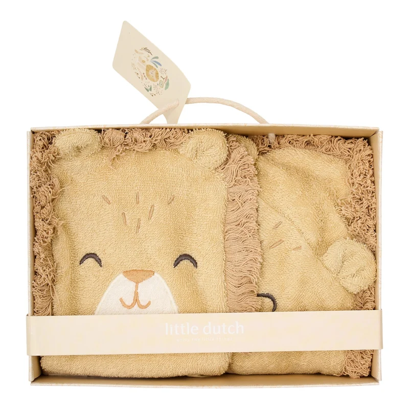 Geschenkdoos Leeuw - Geel
