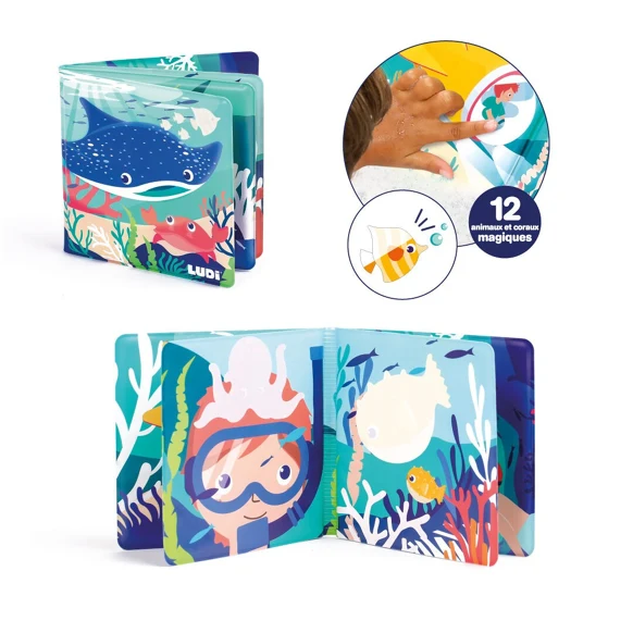 Livre de bain magique Océan