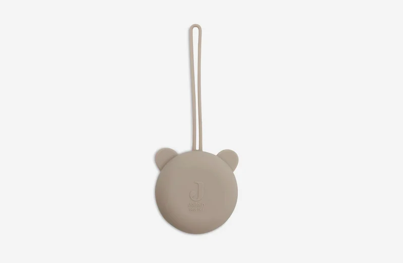 Range tétines | Ourson Olive Green