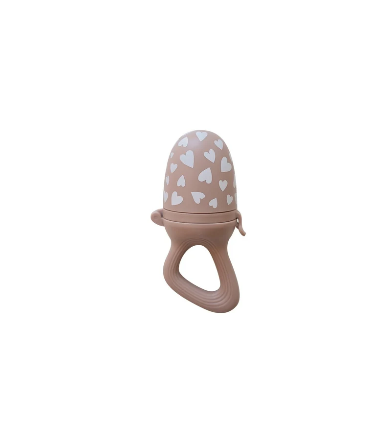 Tétine grignoteuse Fall in Love Taupe
