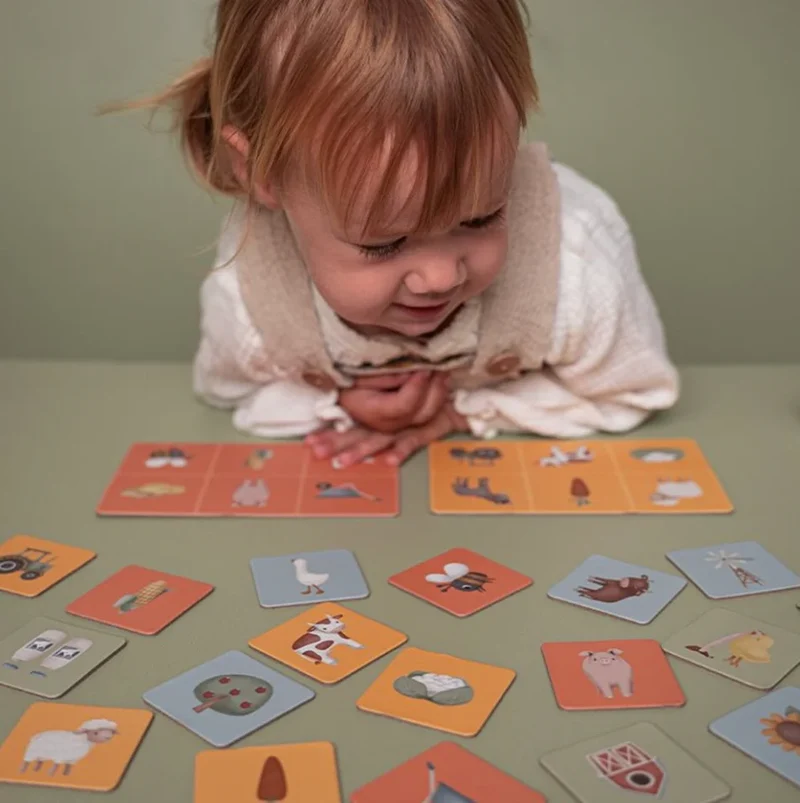 Jeu de loto de la ferme
