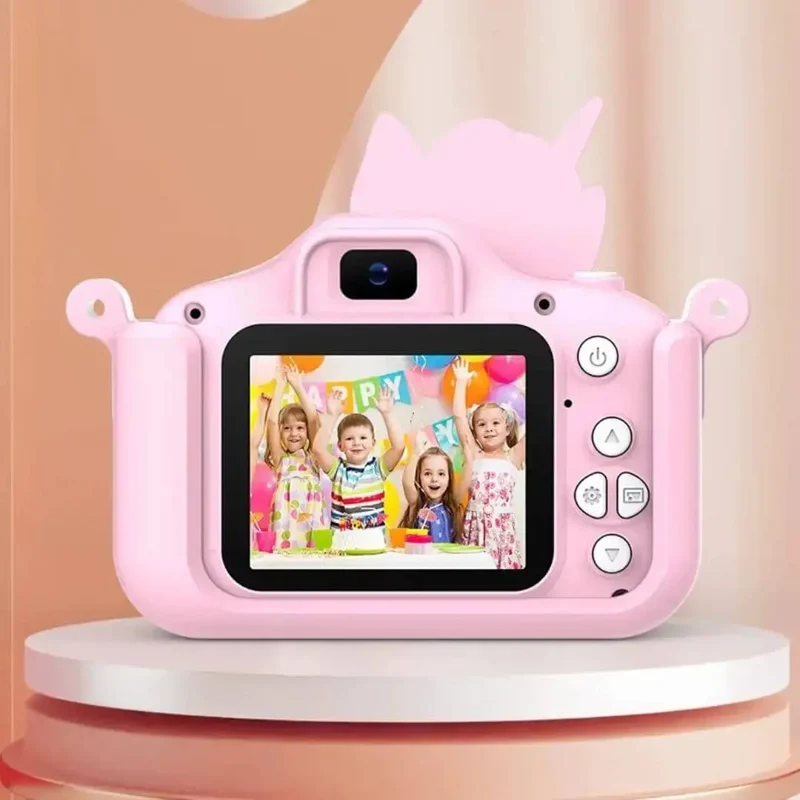 Appareil Photo Enfant Licorne – Caméra Numérique HD avec Double Objectif