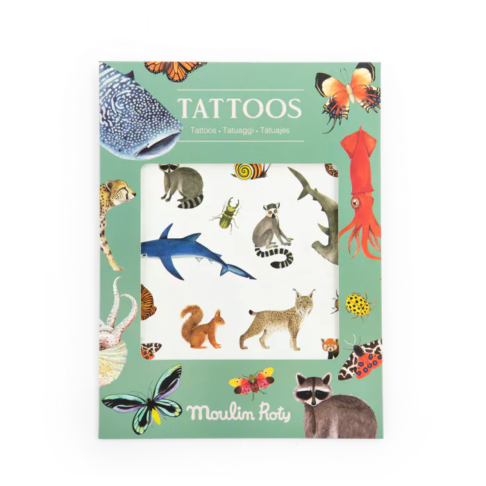 Moulin Roty - Tout autour du monde - Tatouages - 2 ans +