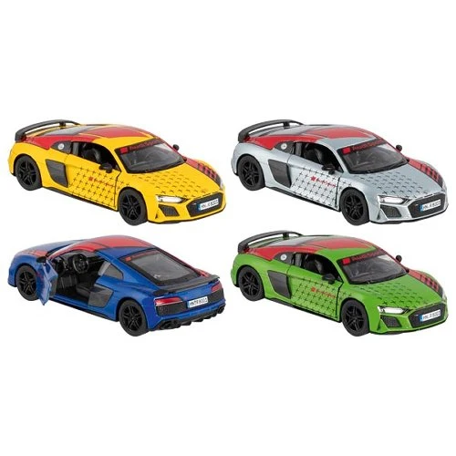 Audi R8 Coupé (2020), en métal, 1:36, L= 12,5 cm - 2 ans +
