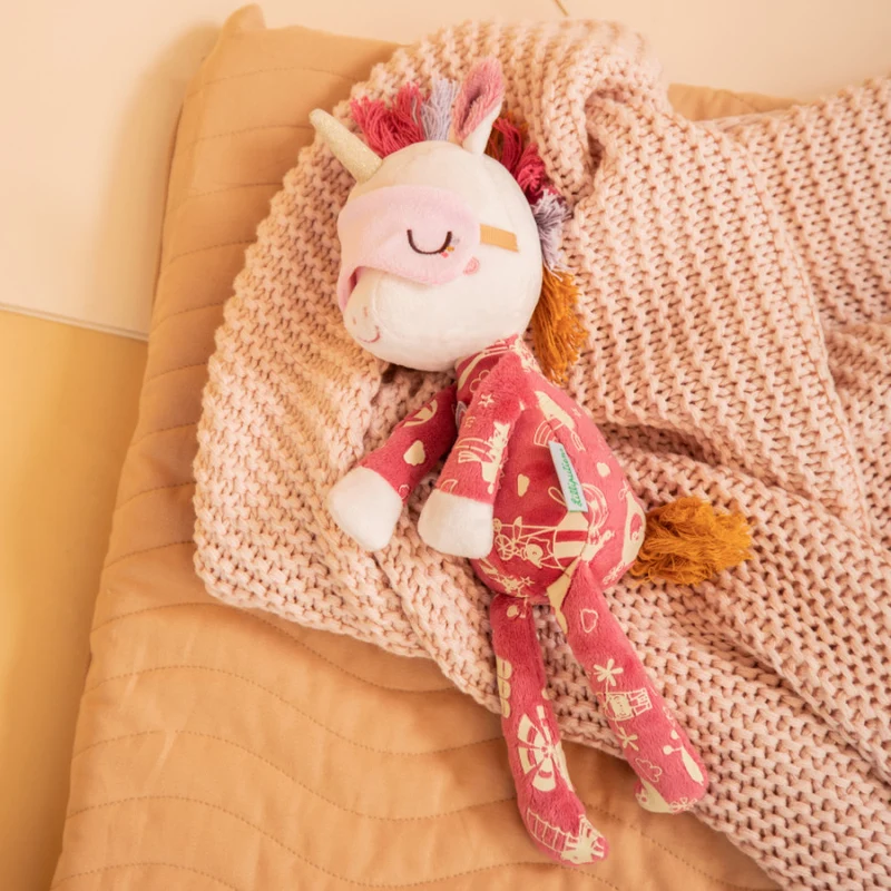 Lilliputiens - Peluche amie de la nuit - Lena la licorne