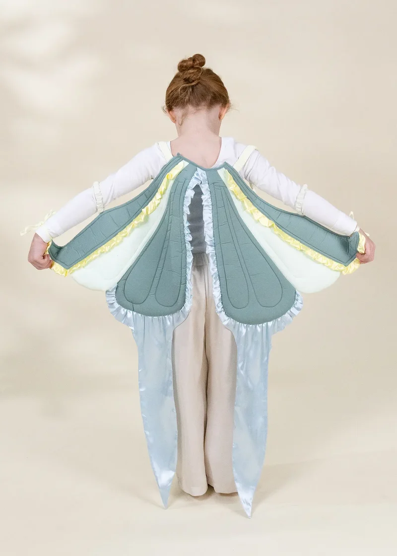 Role Play Dress-Up Quilted Wings Cape