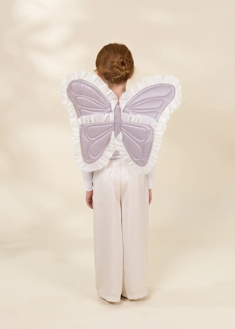 Role Play Dress-Up Purple Quilted Wings