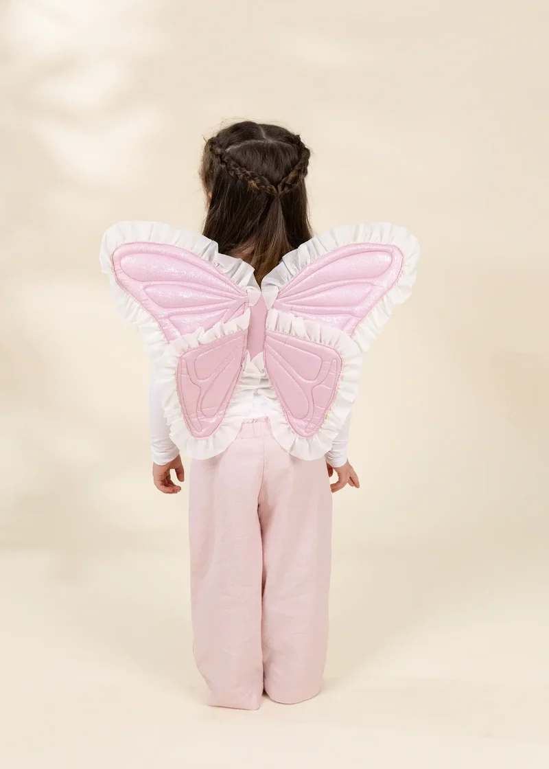 Role Play Dress-Up Pink Quilted Wings