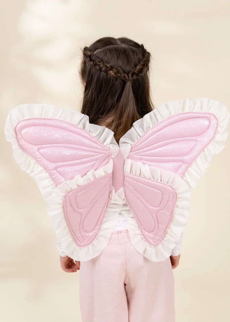 Role Play Dress-Up Pink Quilted Wings